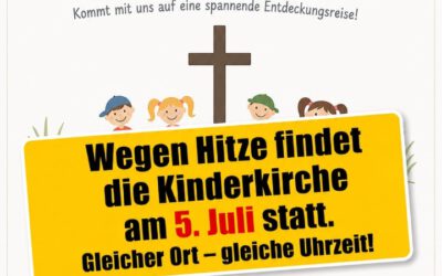 Kinderkirche neuer Termin